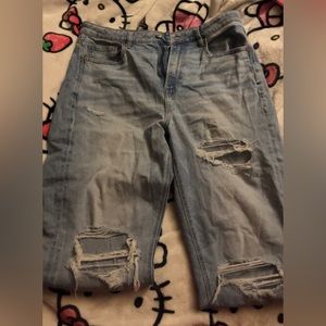 American eagle mom jeans